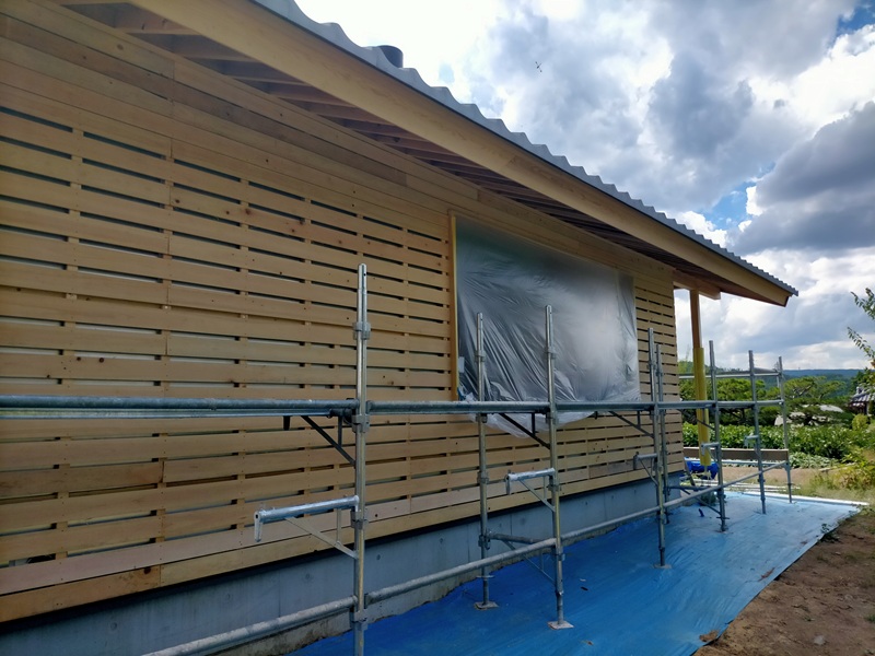 佐久の陶芸小屋