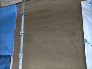 中塗り土仕上げ